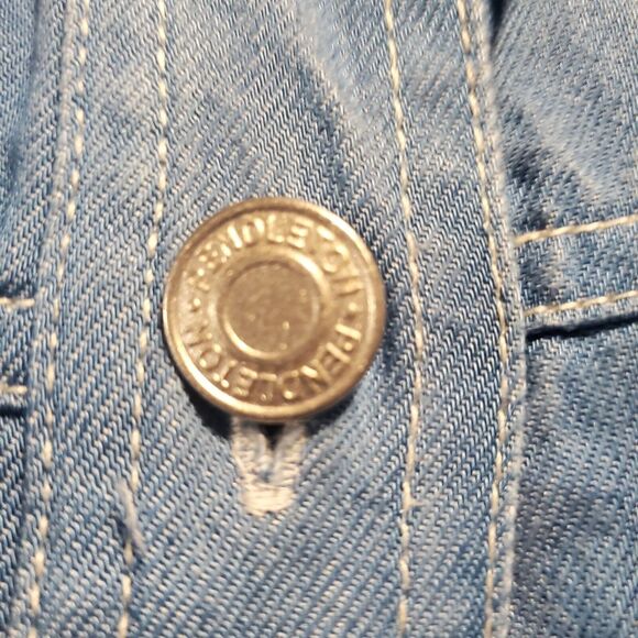 New Pendleton Size M Chambray Shirt Chore Jacket Shacket Lyocell Western - Picture 5 of 10